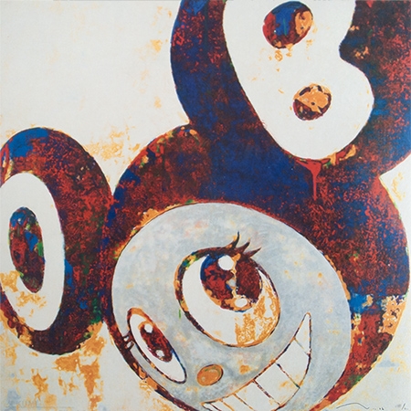 Takashi Murakami And Then And Then And Rust Blue
