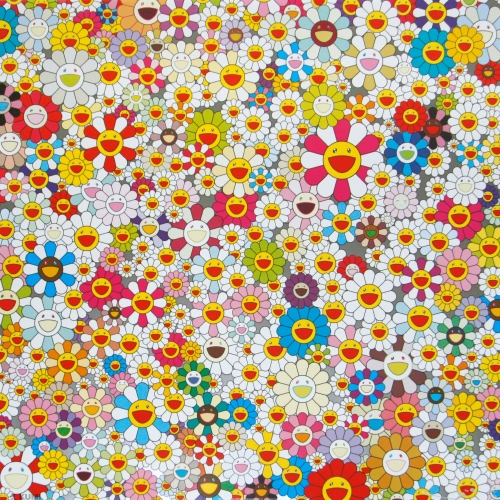 Field of Smiling Flowers