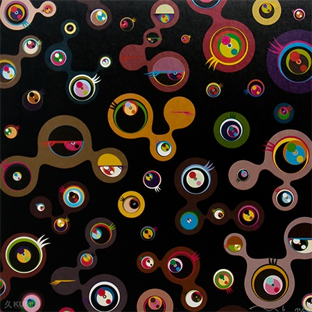 Takashi Murakami Jelly Fish Eyes Black