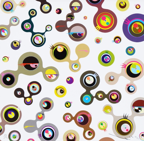 Takashi Murakami Jellyfish Eyes - White