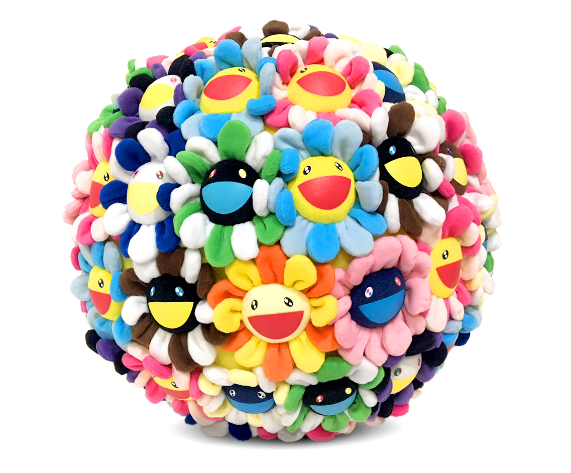 TAKASHI MURAKAMI Plush Flowerball 400mm