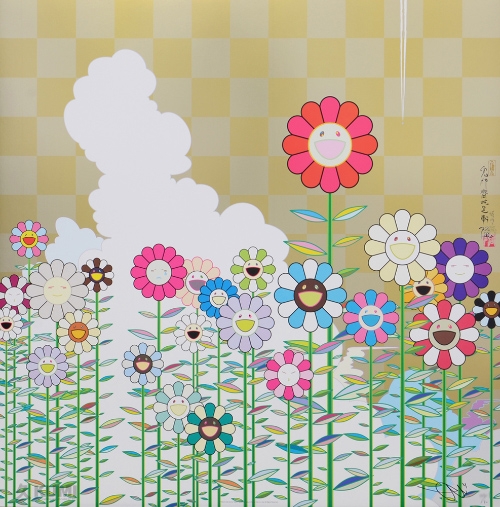 Takashi Murakami Prints: Such Cute Flowers & And Then Kappa Green