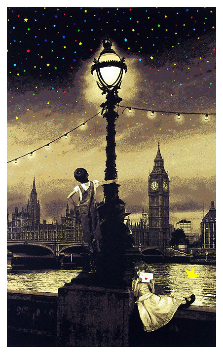 Roamcouch When You Wish Upon A Star - London Print | Kumi Contemporary