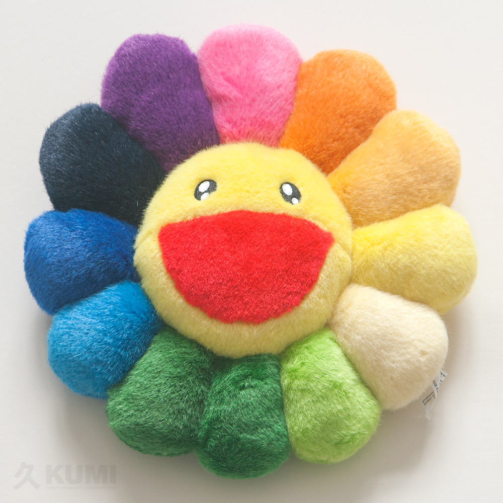 Takashi Murakami Medium Rainbow Flower Cushion