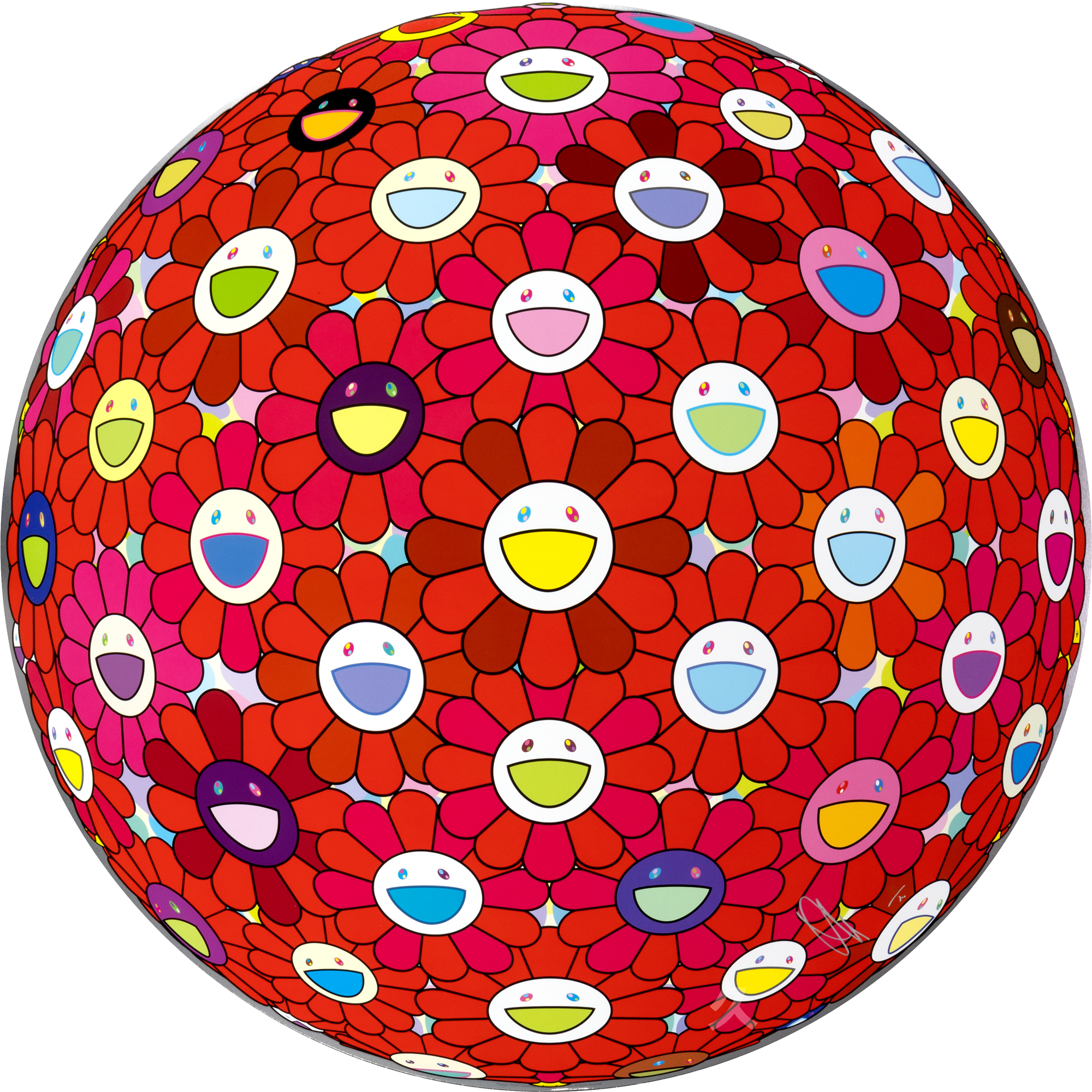 Takashi Murakami, Flowers in Pastel Colors (2022), Available for Sale